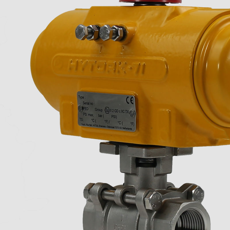 Hytork Actuator Actuated Valves