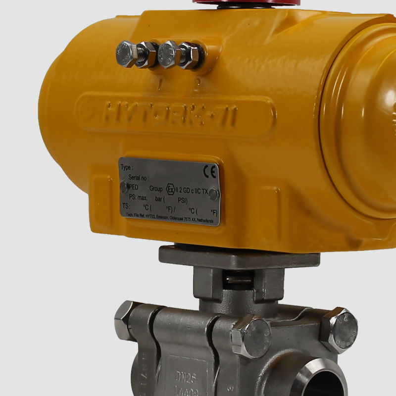 Hytork Actuator Actuated Valves