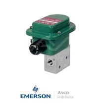 0.25" NPT WP8327B002 Asco Numatics General Service Solenoid Valves Direct Acting 24 VDC Brass