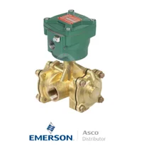 1" NPT NFB316E034 Asco Numatics General Service Solenoid Valves Pilot Operated 230 VAC Stainless Steel