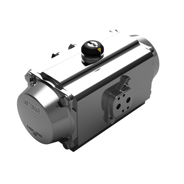 Air Torque Pneumatic Actuator Stainless Steel F316 SIL 3 90 Degrees