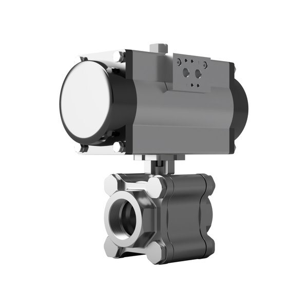 AVL8000FSNDN0025FE000SR Screwed NPT 3 PCE Full Bore Stainless Steel