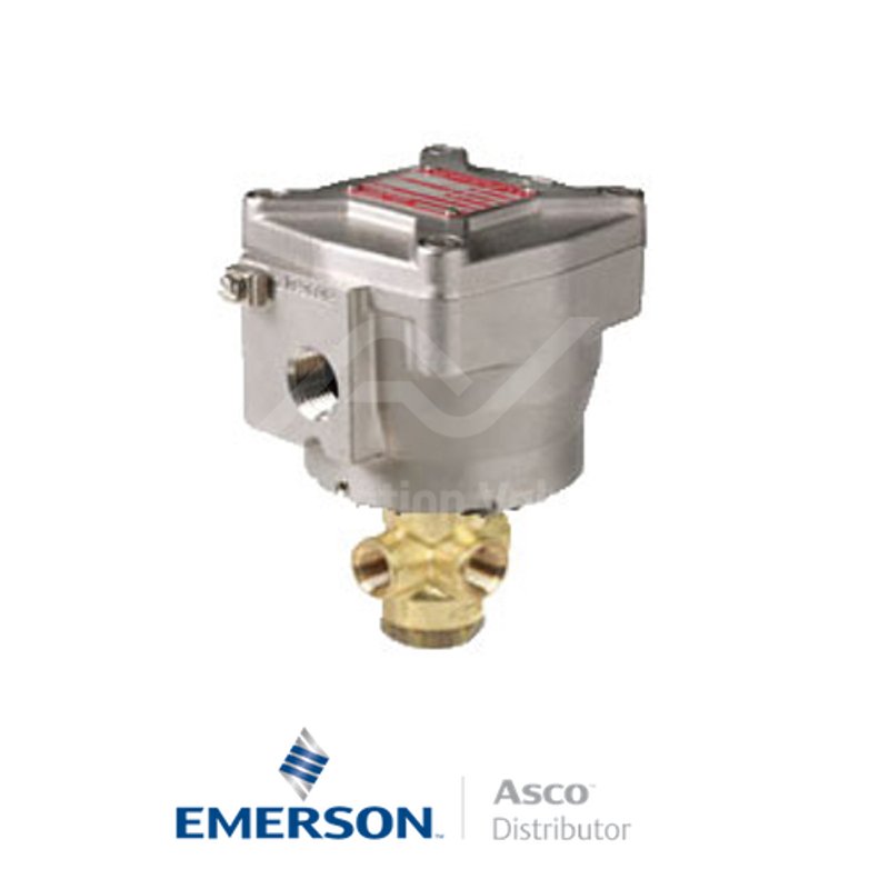 0.25" NPT NF8327B062 Asco Numatics General Service Solenoid Valves Direct Acting 24 VDC Brass