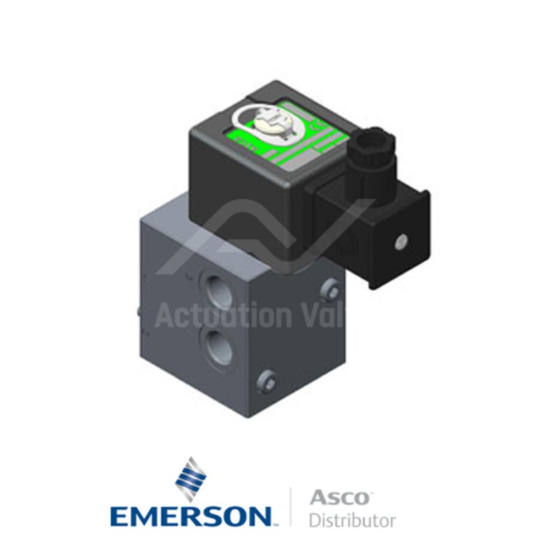 0.25" NPT SC8327B003 Asco General Service Solenoid Valves Direct Acting 115 VAC Light Alloy