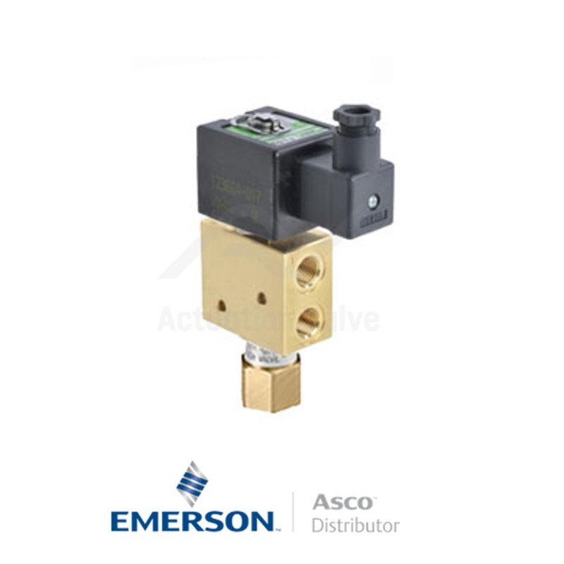 0.25" BSPP SCG327B121 Asco Numatics General Service Solenoid Valves Direct Acting 48 DC Light Alloy