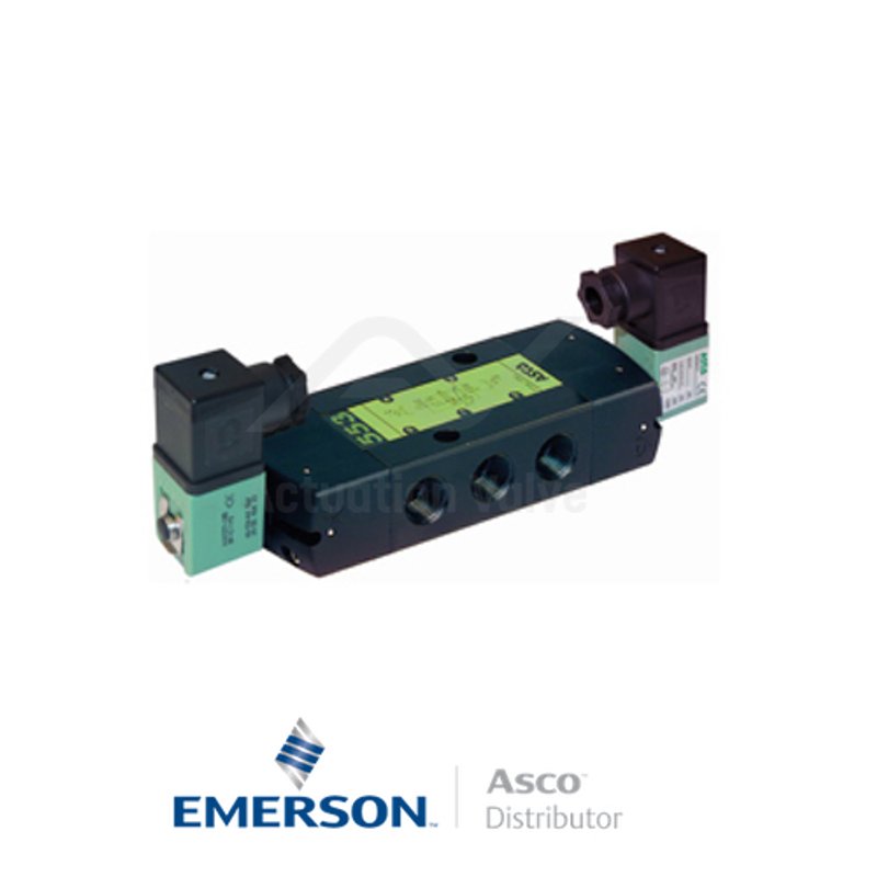 0.25" BSPP SCG551A067MS Asco Numatics Process Automation Solenoid Valves Pilot Operated 230 VAC Brass