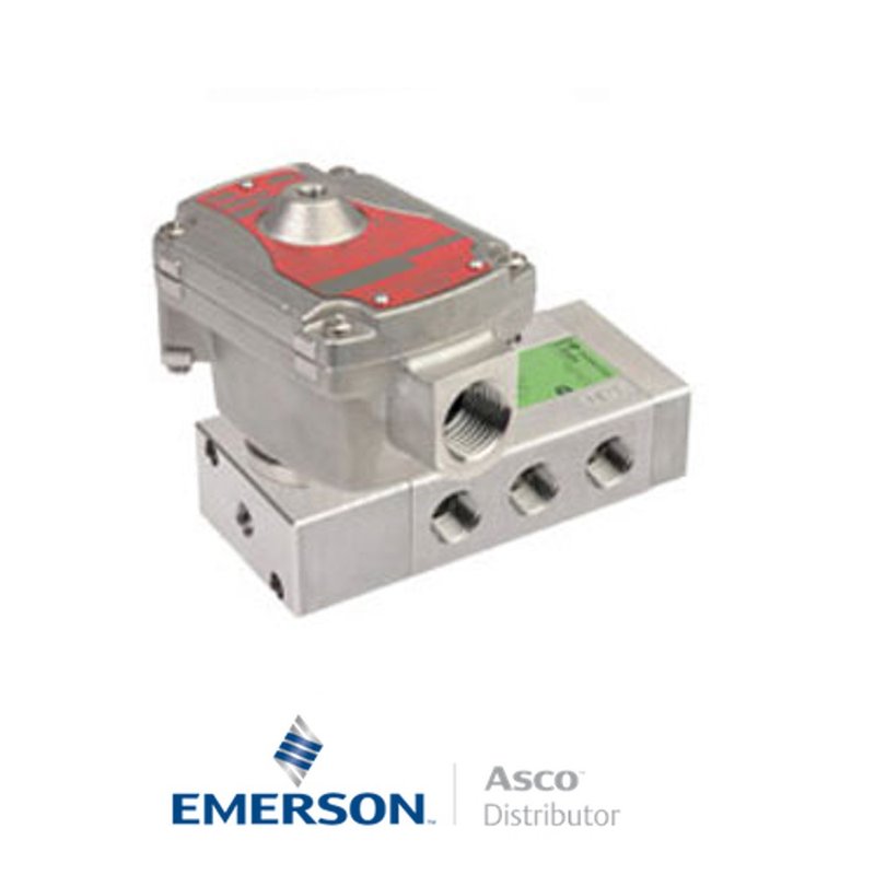 0.5" NPT WSLPKF8553A321SL Asco Numatics Process Automation Solenoid Valves Pilot Operated 24 VDC Brass