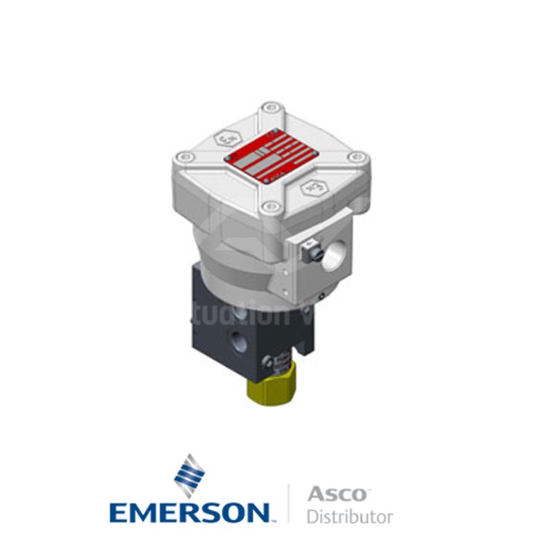 0.25" BSPP NFG327B003MO Asco General Service Solenoid Valves Direct Acting 230 VAC Light Alloy