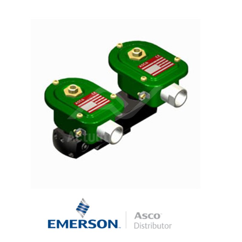 0.25" BSPP WPTG551B302MO Asco Numatics Process Automation Solenoid Valves Pilot Operated 230 VAC Light Alloy