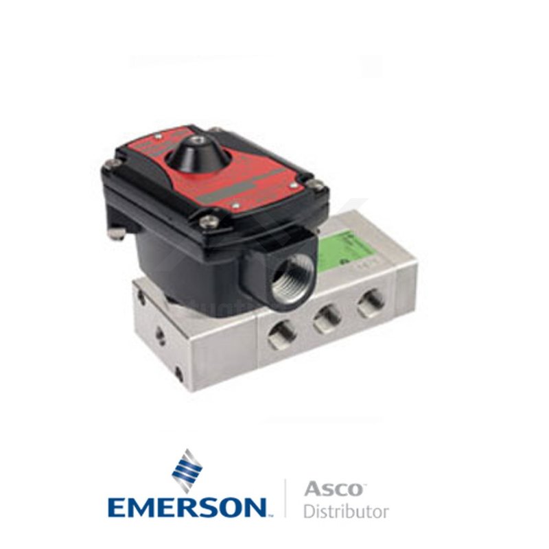 0.5" NPT LPKF8553A321SL Asco Process Automation Solenoid Valves Pilot Operated 24 VDC Brass