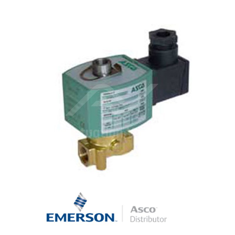 0.25" BSPP E314K035S1N00FR Asco Numatics General Service Solenoid Valves Direct Acting 48 VAC Stainless Steel