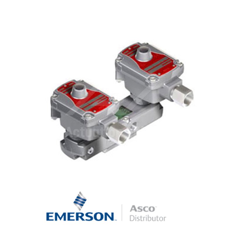 0.25" NPT WSLPKFET8551A310 Asco Process Automation Solenoid Valves Pilot Operated 230 VAC Brass