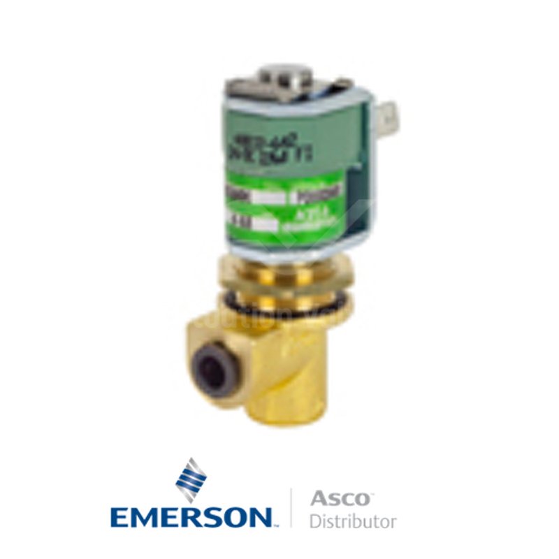 6MM Push-In USE257A002 Asco Numatics Dust Collector Solenoid Valves Direct Acting 110 VAC Stainless Steel