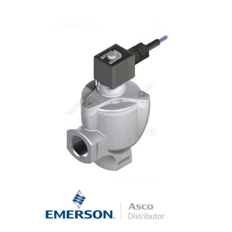 1" BSPP PVE353A821 Asco Numatics Dust Collector Solenoid Valves Pilot Operated 115 VAC Light Alloy