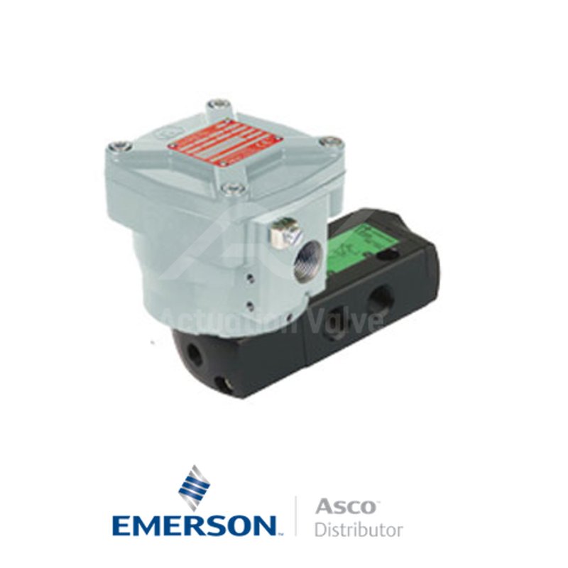 0.25" NPT WSNF8551A382MO Asco Numatics Process Automation Solenoid Valves Pilot Operated 115 VAC Light Alloy