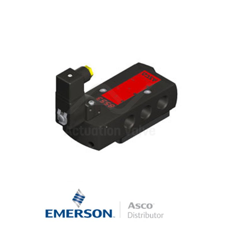 0.5" BSPP LISCG553B201SL Asco Process Automation Solenoid Valves Pilot Operated 24 VDC Light Alloy