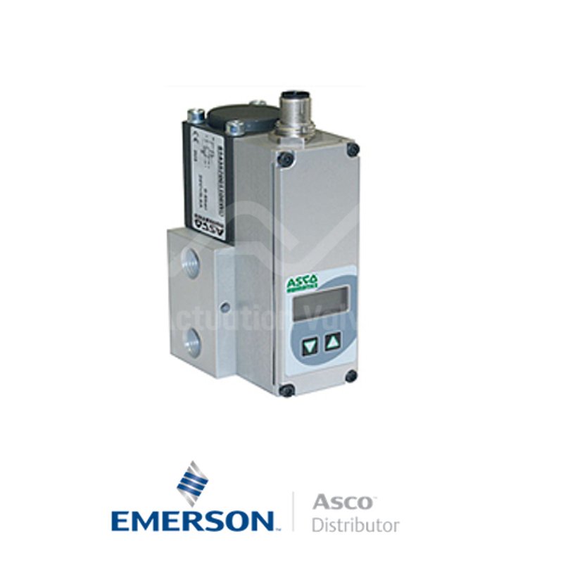 0.5" BSPP 614357F101103 Asco Numatics Proportional Solenoid Valves Proportional 24 VDC Light Alloy