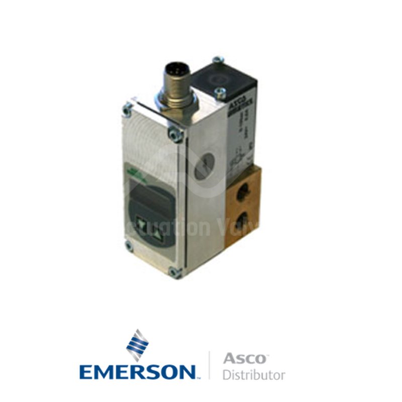 0.125" BSPP 614357F723120 Asco Numatics Proportional Solenoid Valves 24 VDC Stainless Steel