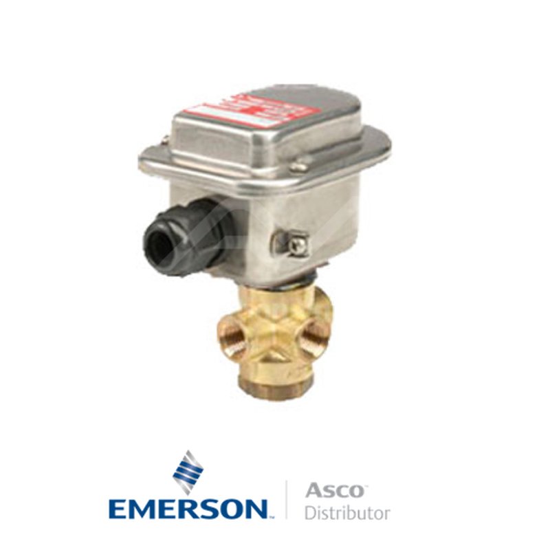 0.25" NPT WSEMB320A184 Asco Numatics General Service Solenoid Valves Direct Acting 24 VDC Stainless Steel
