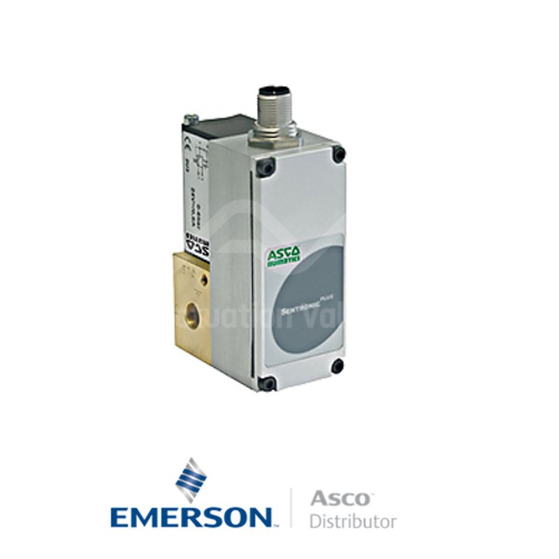0.125" BSPP 614357G701104 Asco Numatics Proportional Solenoid Valves Proportional 24 VDC Stainless Steel