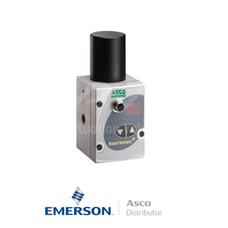 0.375" NPT 6096A0311 Asco Numatics Proportional Solenoid Valves 24 VDC Light Alloy