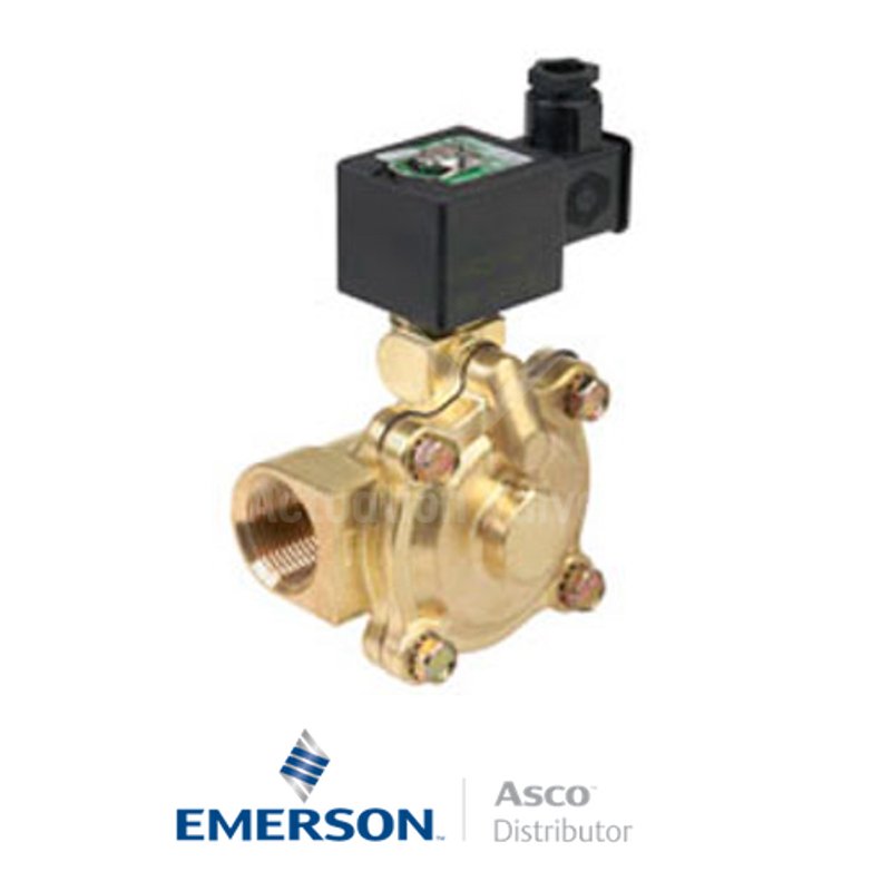 RP 7/1 SCE210D004 Asco Numatics General Service Solenoid Valves Pilot Operated 24 VDC Stainless Steel