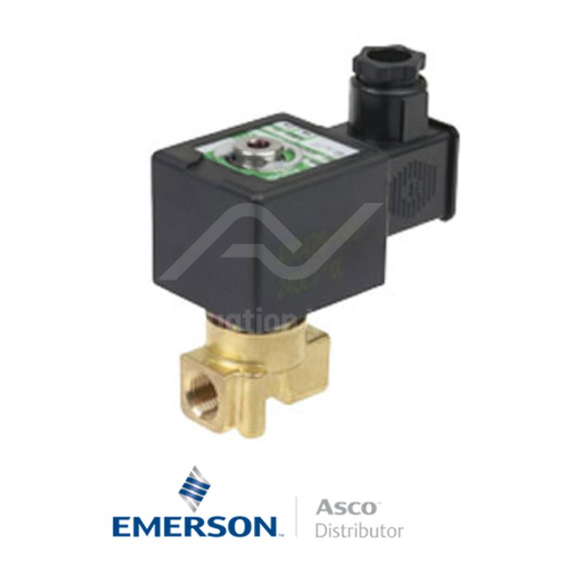 0.25" BSPP SCG202A004V Asco Numatics Proportional Solenoid Valves Direct Acting 24 VDC Stainless Steel
