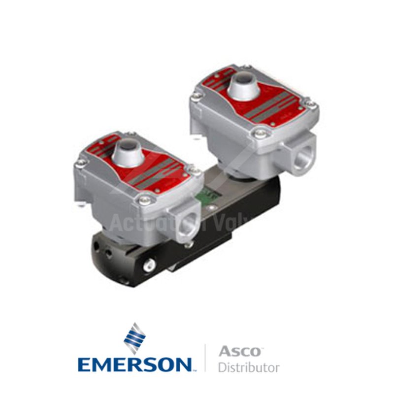 0.25" NPT WSLPKFET8551B302 Asco Numatics Process Automation Solenoid Valves Pilot Operated 48 VAC Light Alloy