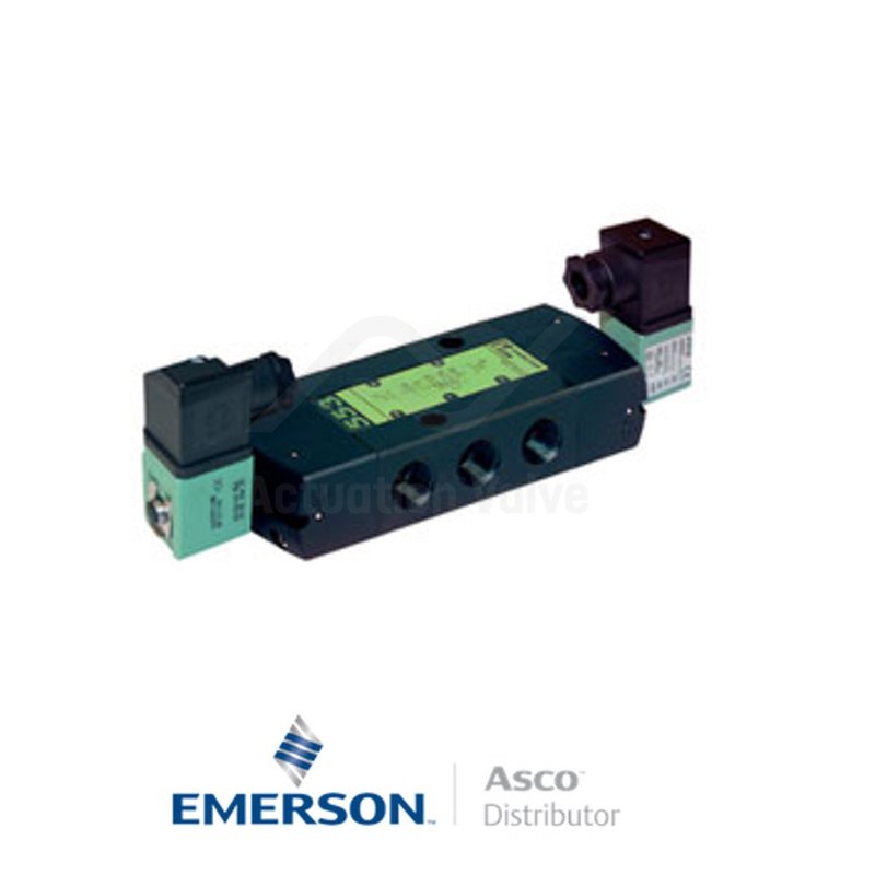 0.25" NPT SC8551A018MS Asco Numatics Process Automation Solenoid Valves Pilot Operated 115 VAC Engineered Plastics