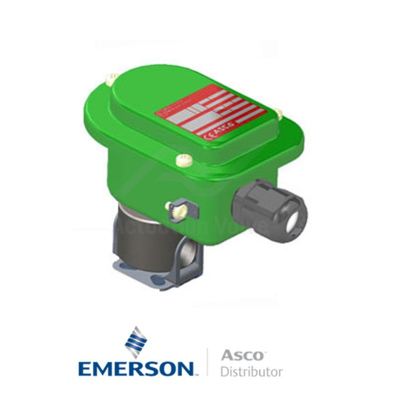 0.25" NPT EMB262A130V Asco Numatics General Service Solenoid Valves Direct Acting 24 VDC Brass