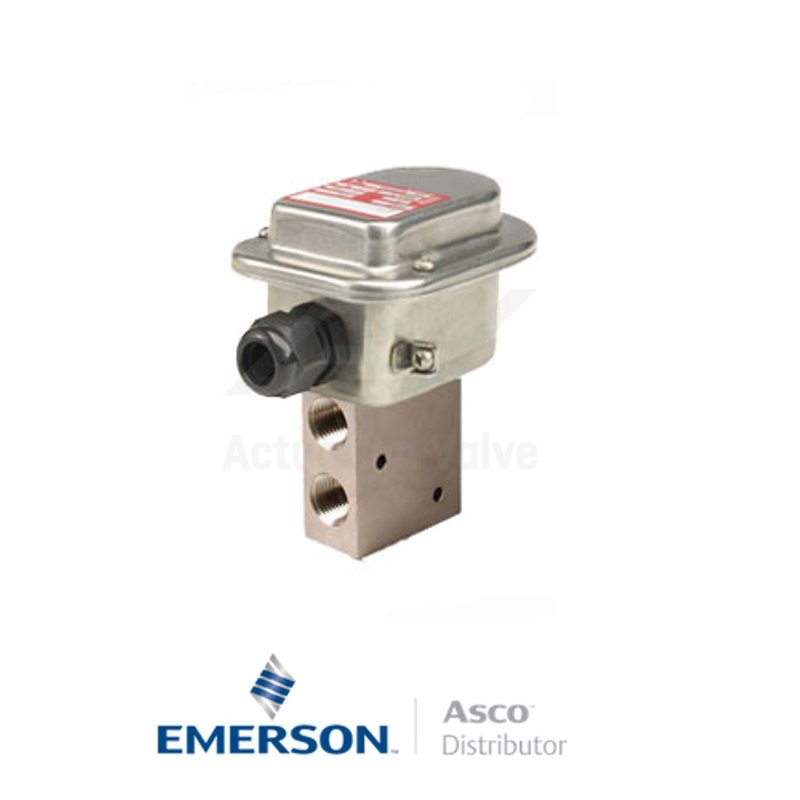 0.5" NPT WSTX8327A608 Asco Numatics General Service Solenoid Valves Direct Acting 48 DC Brass