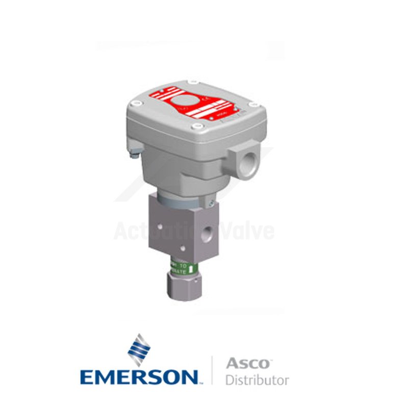 0.25" NPT WSCRET8327B322 Asco Numatics General Service Solenoid Valves Direct Acting 24 VDC Brass