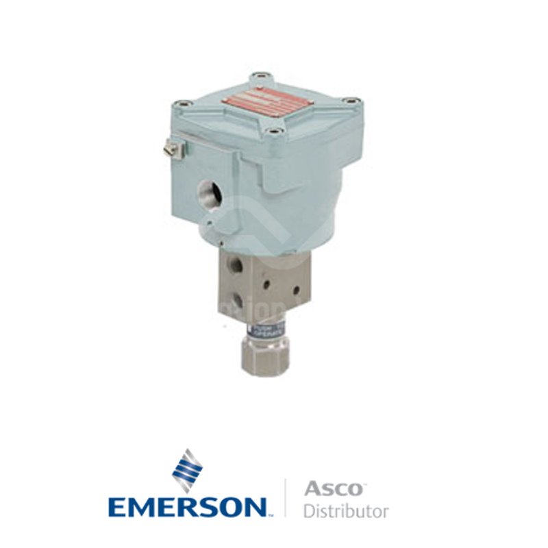 0.25" BSPP WSNFG327B002MO Asco Numatics General Service Solenoid Valves Direct Acting 24 VDC Brass