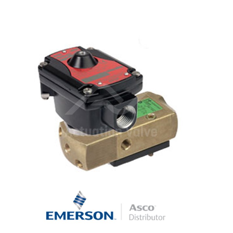 0.25" BSPP LPKFETG551A303SL Asco Numatics Process Automation Solenoid Valves Pilot Operated 25 AC Stainless Steel