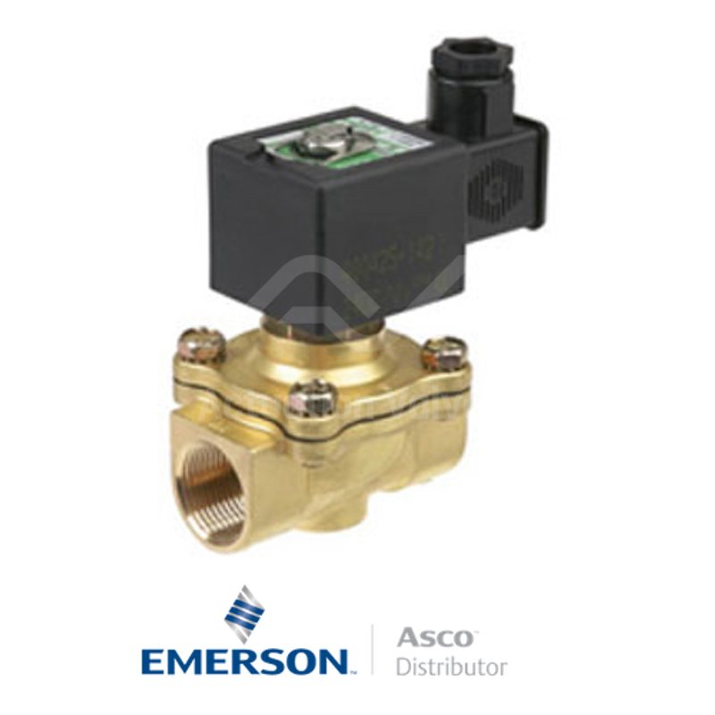 RP 7/1 SCE210D095BW Asco General Service Solenoid Valves Pilot Operated 230 VAC Stainless Steel