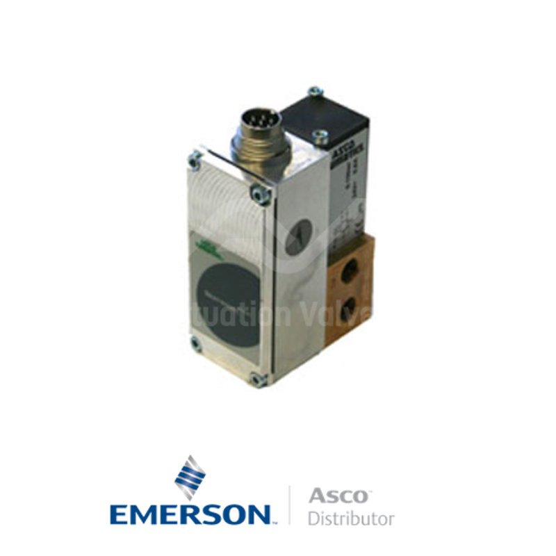 0.25" BSPP 614357EH2314H Asco Numatics Proportional Solenoid Valves 24 VDC Stainless Steel