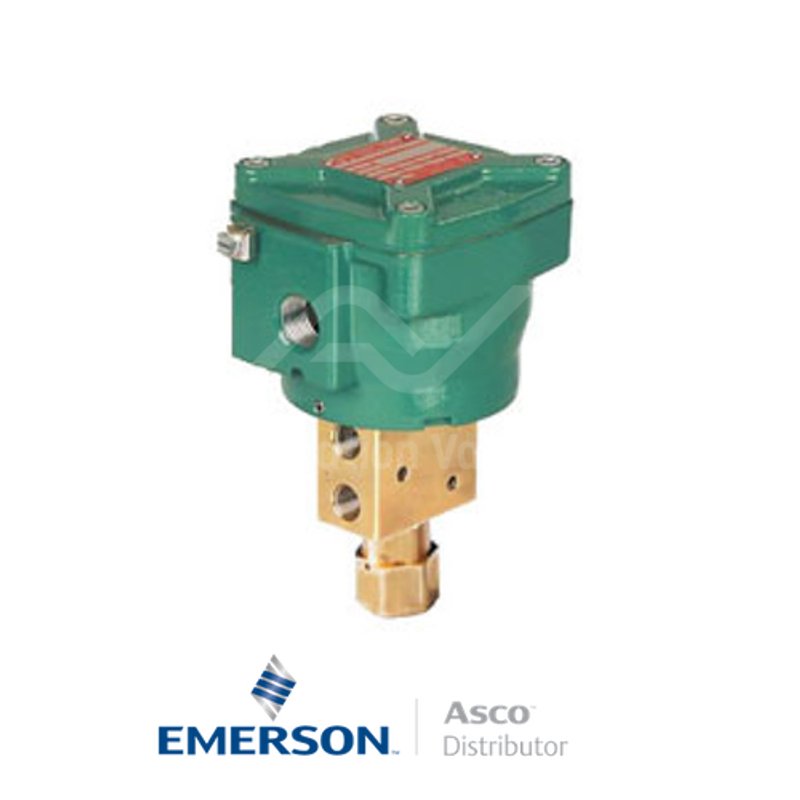 0.375" NPT NFX8327B001MS Asco General Service Solenoid Valves Direct Acting 24 VDC Stainless Steel