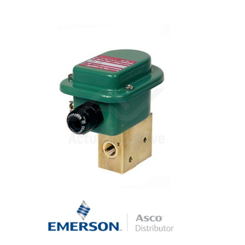 0.25" NPT WPETX8327B101 Asco General Service Solenoid Valves Direct Acting 24 VDC Stainless Steel