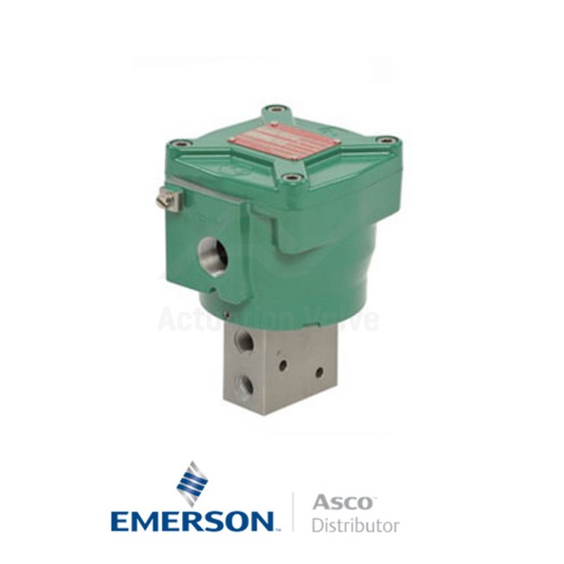 0.5" BSPP NFG327A610 Asco Numatics General Service Solenoid Valves Direct Acting 230 VAC Brass