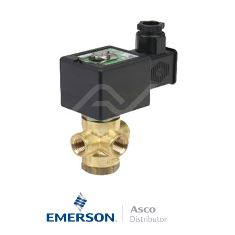 0.25" NPT SCB320A178 Asco General Service Solenoid Valves Direct Acting 115 VAC Light Alloy