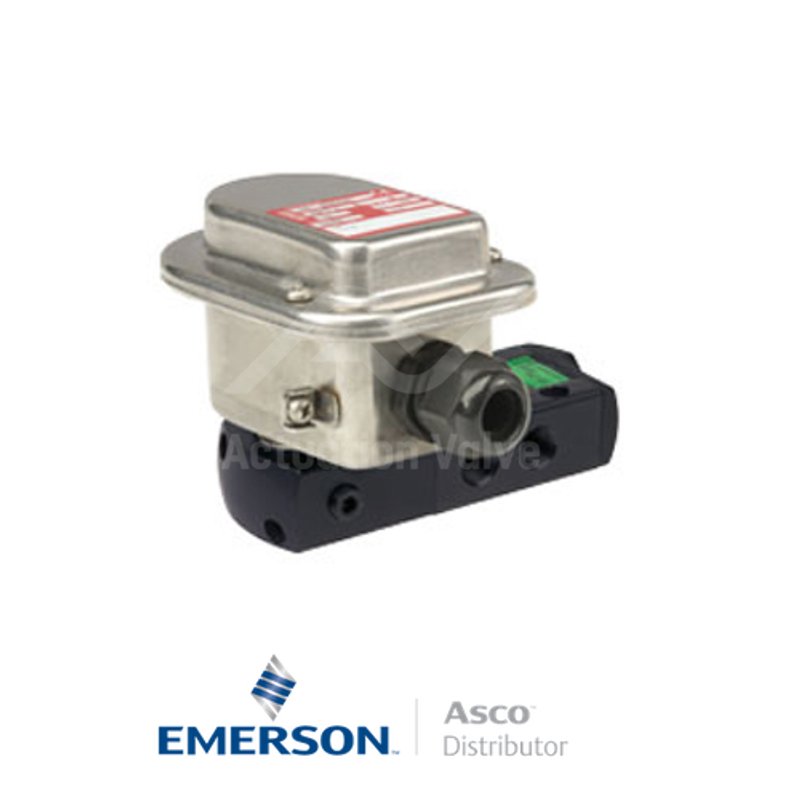0.25" BSPP WSTG551A391MO Asco Numatics Process Automation Solenoid Valves Pilot Operated 25 AC Light Alloy
