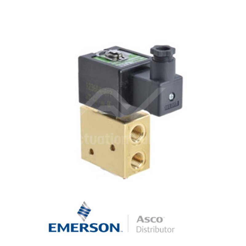 0.25" BSPP SCG327B001MS Asco General Service Solenoid Valves Direct Acting 48 DC Light Alloy