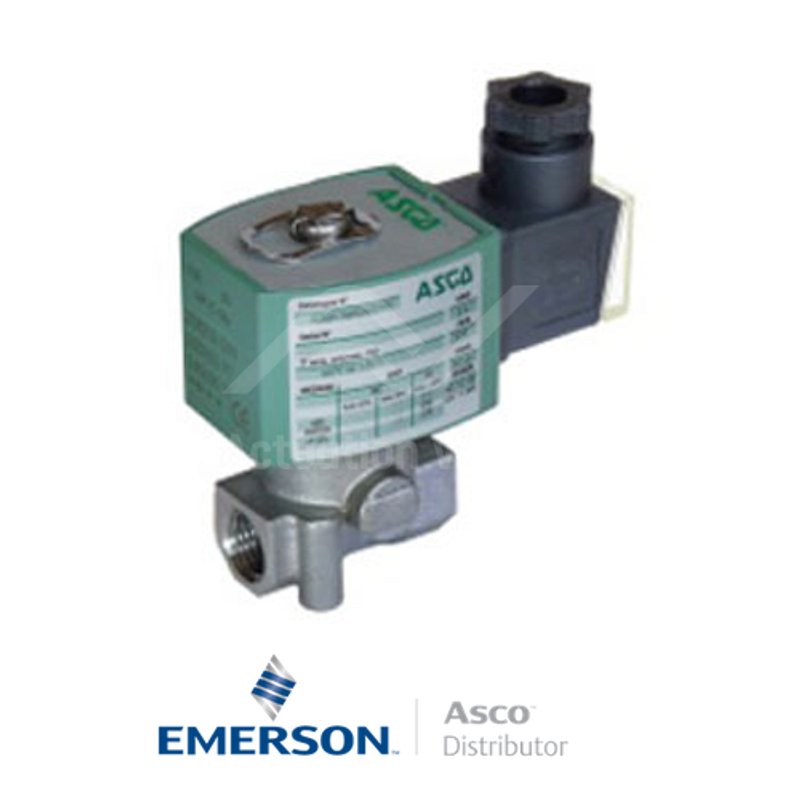 RP 7/1 E262K184S2N01H1 Asco Numatics General Service Solenoid Valves Direct Acting 24 VDC Brass