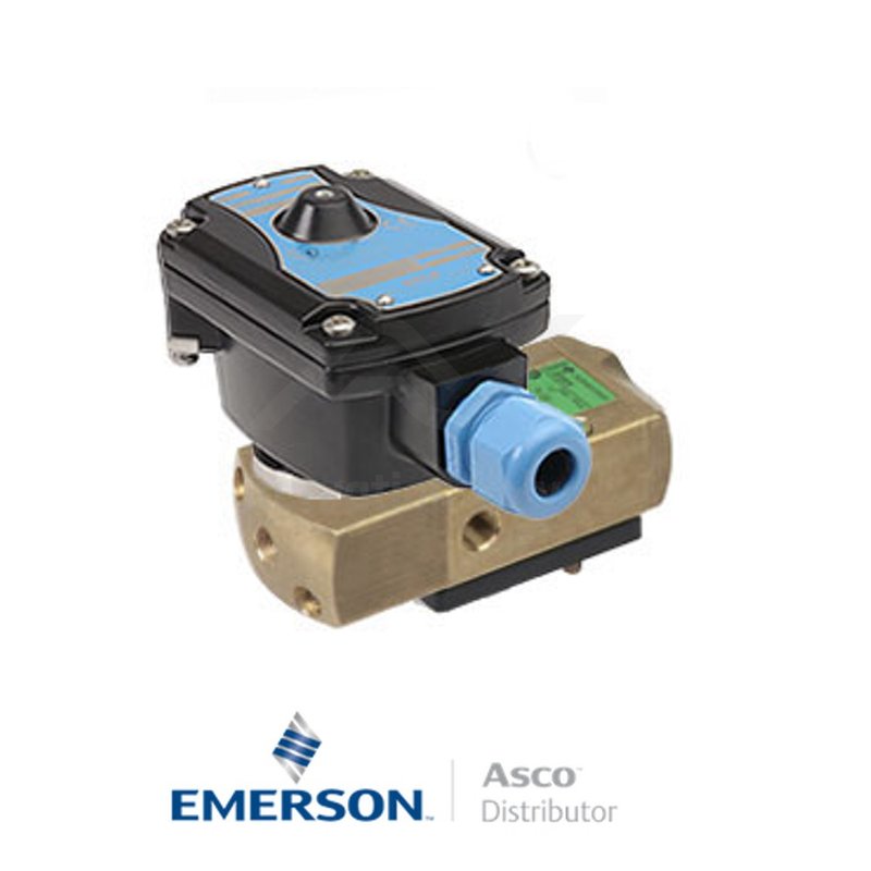 0.25" NPT LI8551A307 Asco Numatics Process Automation Solenoid Valves Pilot Operated 24 VDC Stainless Steel