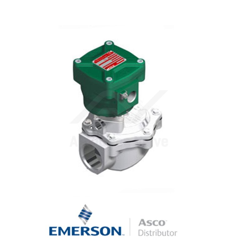 1.5" BSPP NFG353A047 Asco Numatics Dust Collector Solenoid Valves Pilot Operated 115 VAC Light Alloy