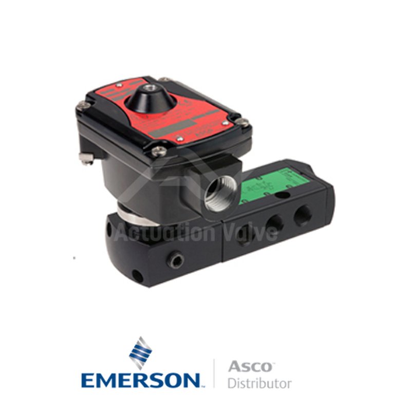 0.25" BSPP LPKFG551B317 Asco Process Automation Solenoid Valves Pilot Operated 230 VAC Brass