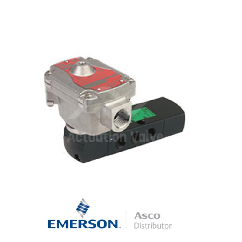 0.25" NPT WSLPKF8551B317MO Asco Process Automation Solenoid Valves Pilot Operated 115 VAC Brass