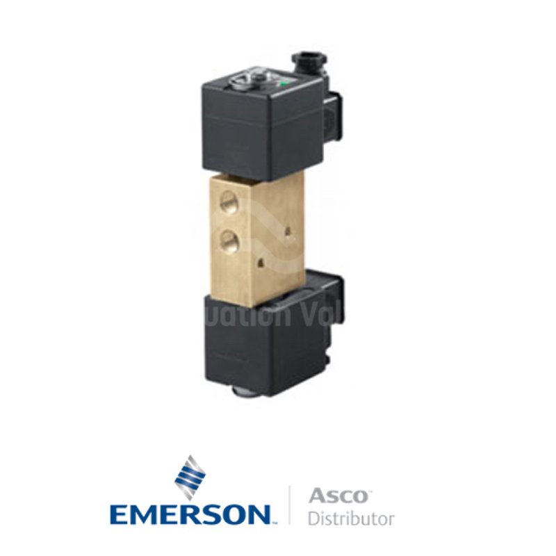 0.25" NPT SC8327B051 Asco General Service Solenoid Valves Direct Acting 230 VAC Stainless Steel