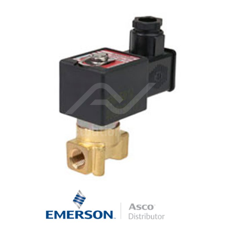 0.25" BSPP SCE262C022 Asco General Service Solenoid Valves Direct Acting 230 VAC Stainless Steel