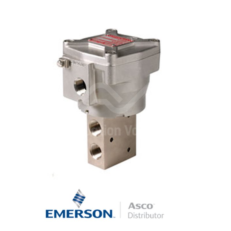 0.25" BSPP WSNFETG327B102 Asco General Service Solenoid Valves Direct Acting 24 VDC Brass